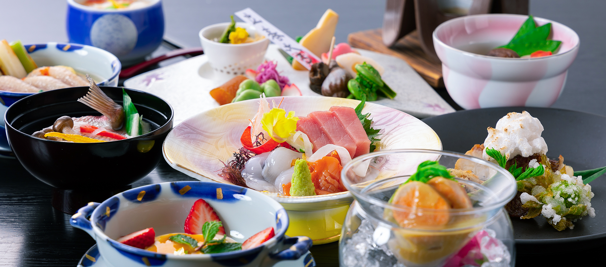 あかしの懐石料理の写真
